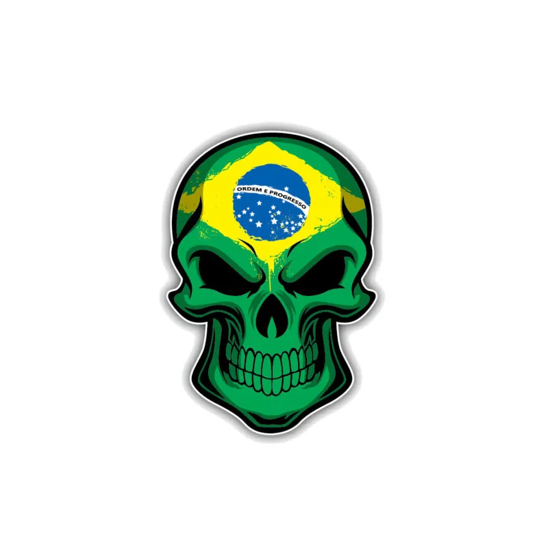 Car Accessories On Amazon - Kreative Reflektierende Auto Aufkleber Brasilien Flagge