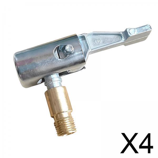 Car Portable Tire Inflator - 4x Auto-Reifenfüller-Schlauchadapter Clip-On-Adapter Tragbares Werkzeug zur