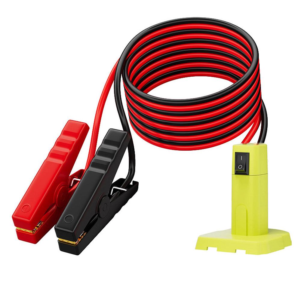 Portable Jump Starter - Überbrückungskabel-Adapter für Ryobi 18 V Akku,