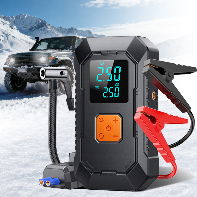 Portable Jump Starter - Auto Starthilfe Luftpumpe Tragbare Luft Kompressor