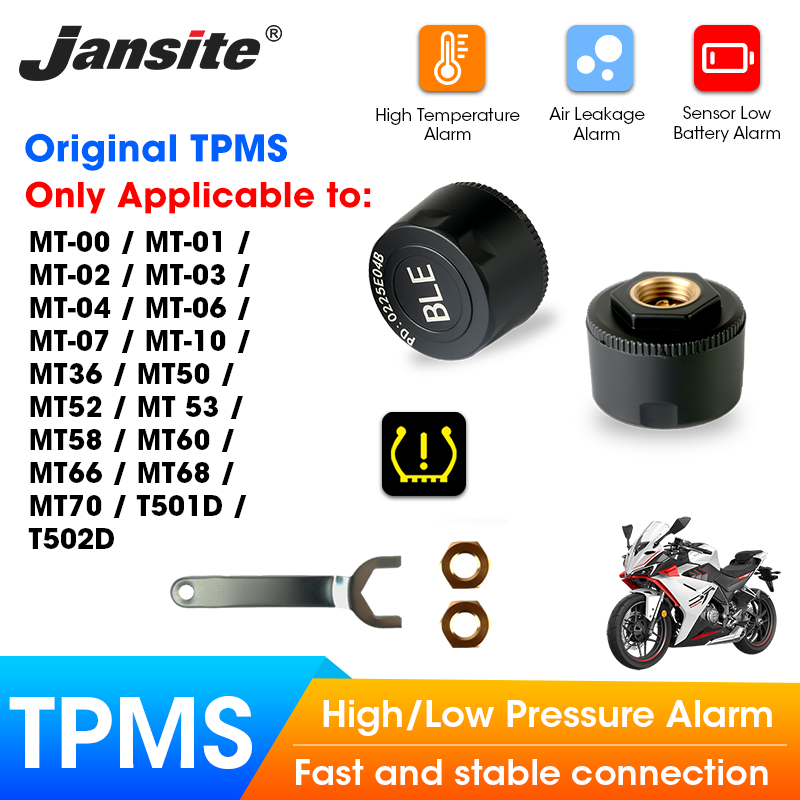 Tire Pressure Monitor - Jansite Motorräder TPMS, entworfen für bestimmte