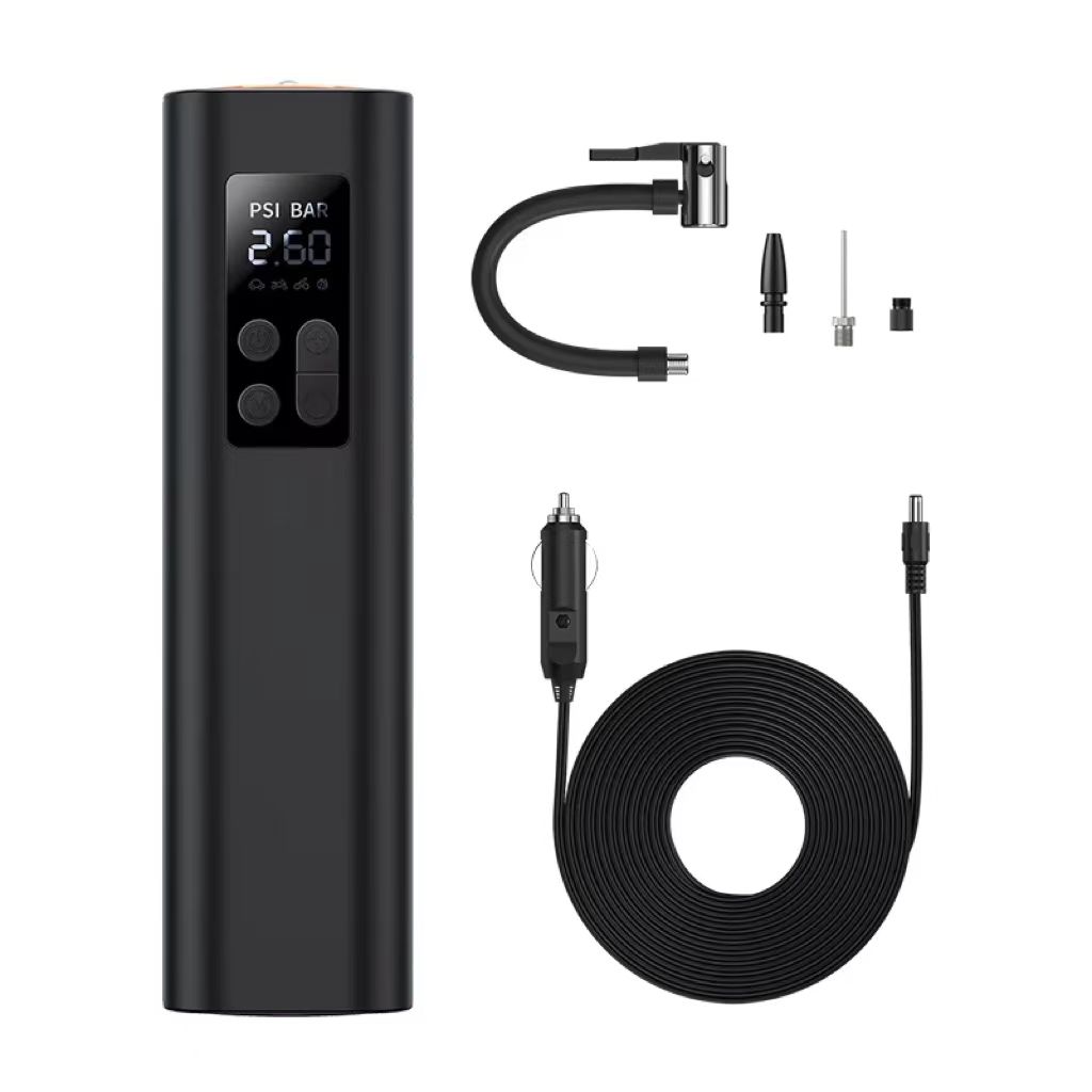 Car Portable Tire Inflator - Mini Tragbarer ABS-Kunststoff Kabelloser Digitaler Reifenfüller