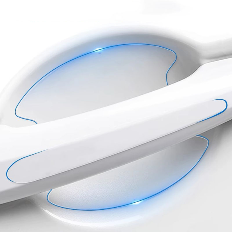Car Accessories On Amazon - 8-teiliger TPU-Autotürgriff-Schutzaufkleber, Kratzfester Aufkleber für Autotürgriffe,