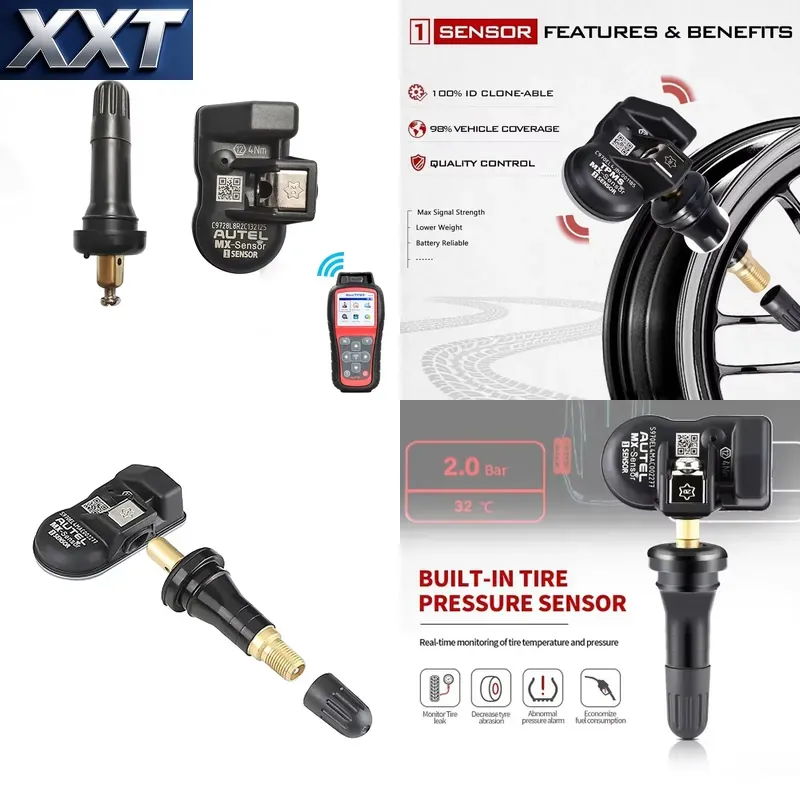 Tire Pressure Monitor - XXT MX-Sensor 315MHz+433MHz 2-in-1 Universeller Programmierbarer