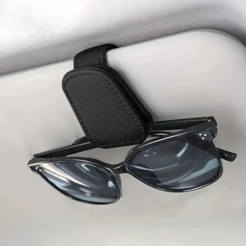 Car Accessories Papar - Auto-Sonnenblenden-Brillenhalter Sonnenbrillenclip Ticket- und Kartenclip Multifunktionaler