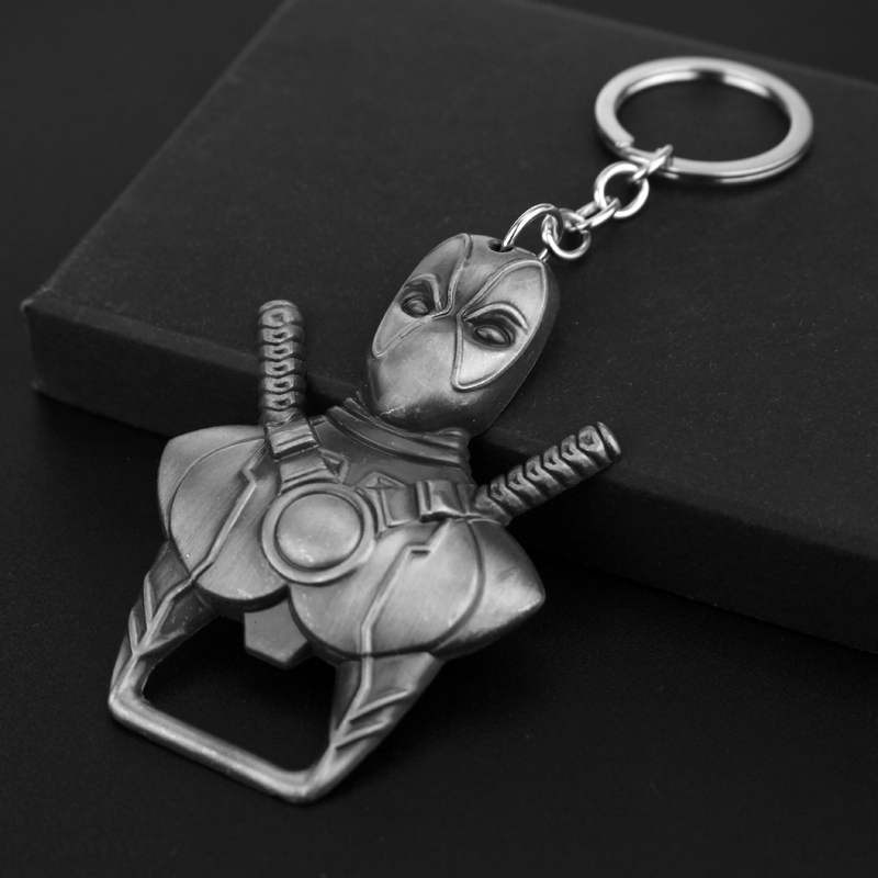 Car Accessories Hanging - Deadpool Schlüsselanhänger, trendiger personalisierter Schlüsselanhänger, Flaschenöffner,