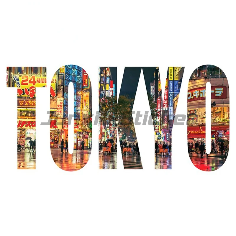 Car Accessories In Tokyo - Japan Tokyo Autoaufkleber Klimaanlagen-Aufkleber Autozubehör Aufkleber