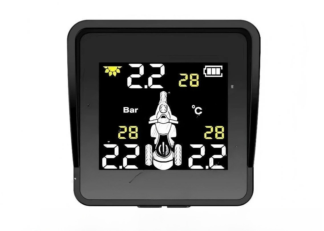 Solarbetriebener, invertierter – Tire Pressure Monitor Bewertung und Preis