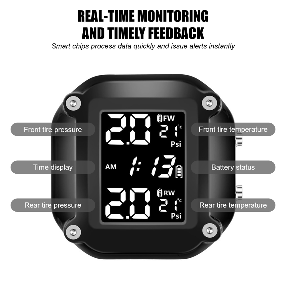 Motorrad TPMS mit QC 3.0 Schne – Tire Pressure Monitor Bewertung und Preis