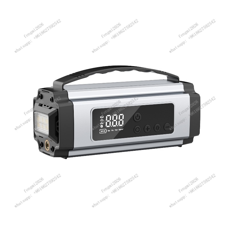Tragbare Auto-Reifenpumpe mit  – Portable Jump Starter Bewertung und Preis