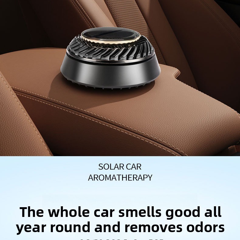 360 °   Solarbetriebener Rotat – Car Accessories Perfume Bewertung und Preis