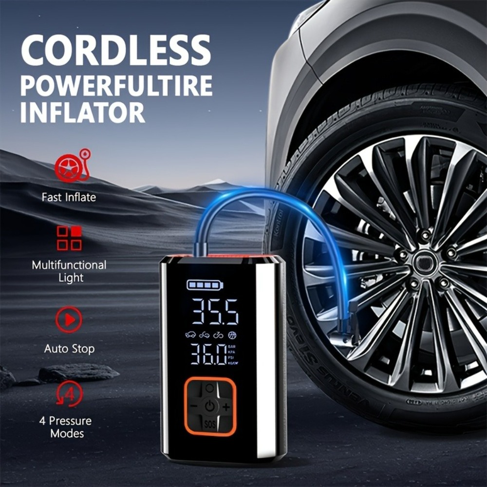 Tragbarer Luftkompressor Kabel – Car Portable Tire Inflator Bewertung und Preis