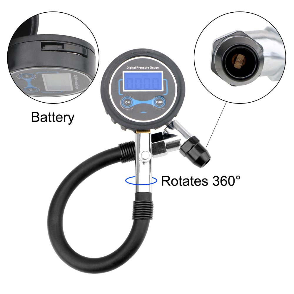 0-200psi Reifendruck messer Mo – Tire Pressure Monitor Bewertung und Preis
