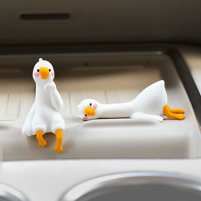 Niedliche Cartoon Weiße Ente A – Car Accessories Hanging Bewertung und Preis