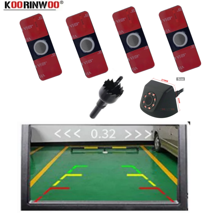 Auto-Sensor-Kit 16,5MM Parktro – Car Accessories In India Bewertung und Preis