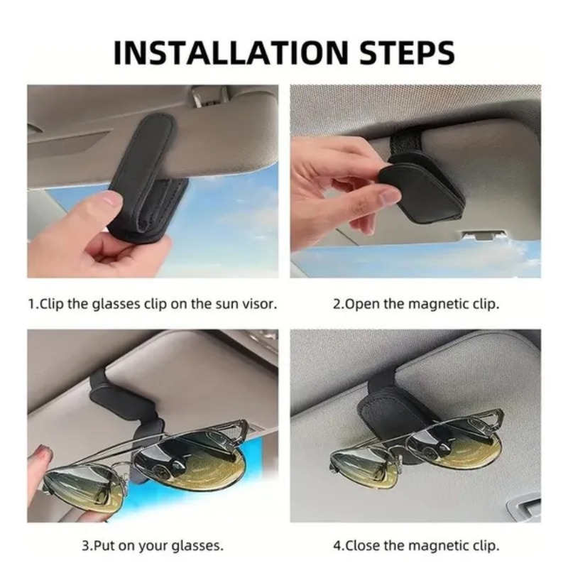 Auto-Sonnenblenden-Brillenhalt – Car Accessories Papar Bewertung und Preis