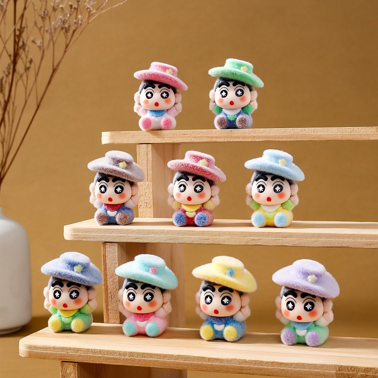 Neue beflockte Denim Shin Chan – Car Accessories Papar Bewertung und Preis