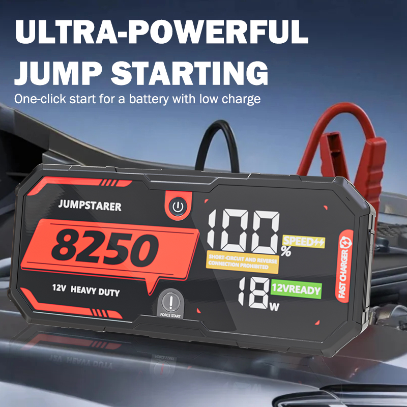 8250A 12V Auto-Starthilfe Trag – Portable Jump Starter Bewertung und Preis