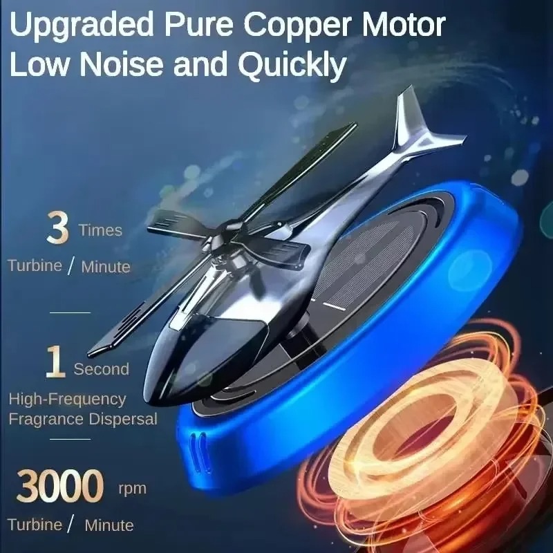 Solarbetriebener Helikopter-Au – Car Accessories Perfume Bewertung und Preis